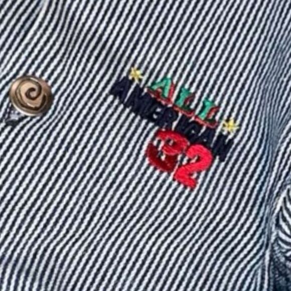 Vintage Mufflings 1 PC Denim All Star Outfit Size 2T - Picture 3 of 5